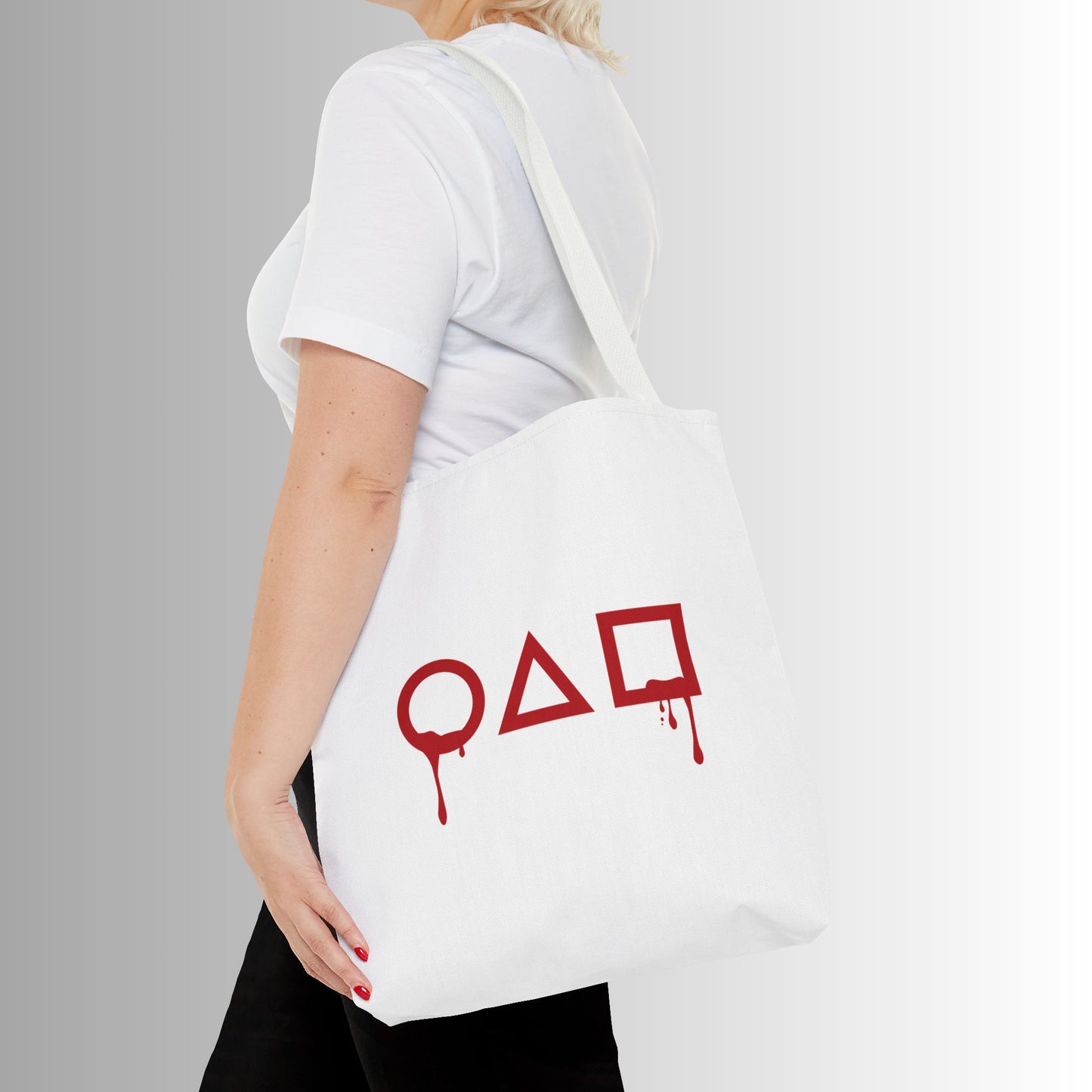 Squidgame Logo Tote Bag with Number 001