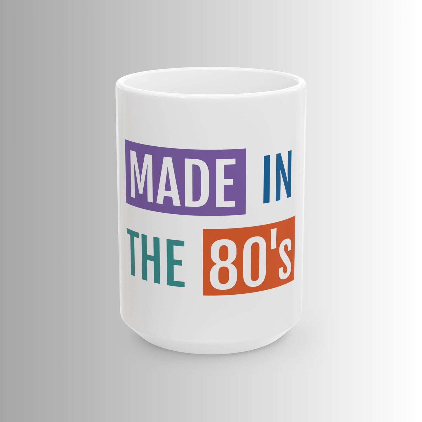 80's Ceramic Mug (11oz, 15oz)