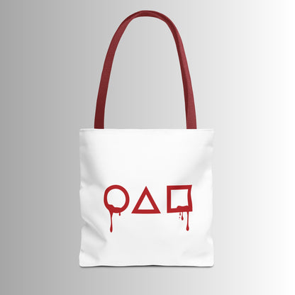 Squidgame Logo Tote Bag with Number 001