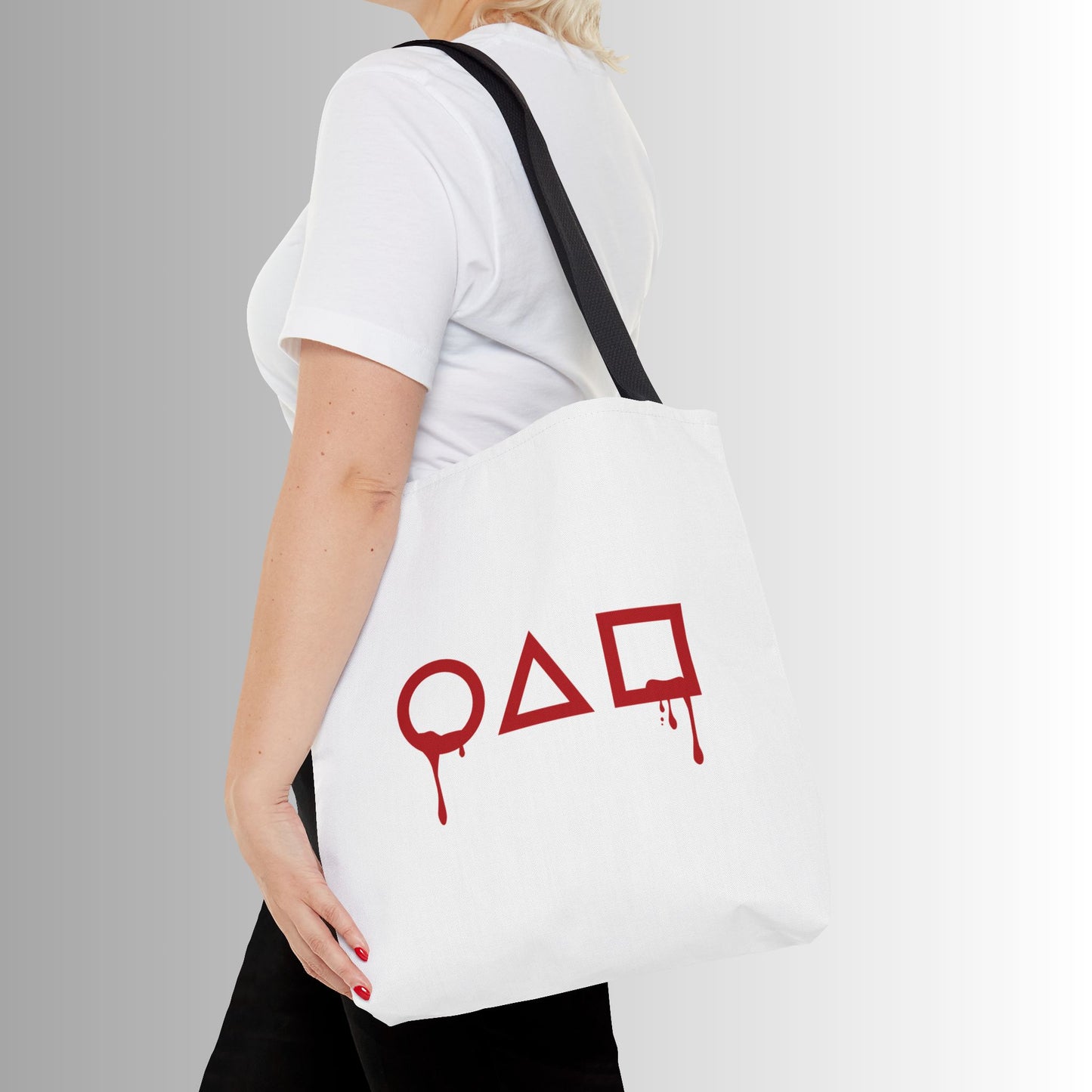 Squidgame Logo Tote Bag with Number 001