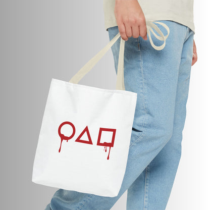 Squidgame Logo Tote Bag with Number 001