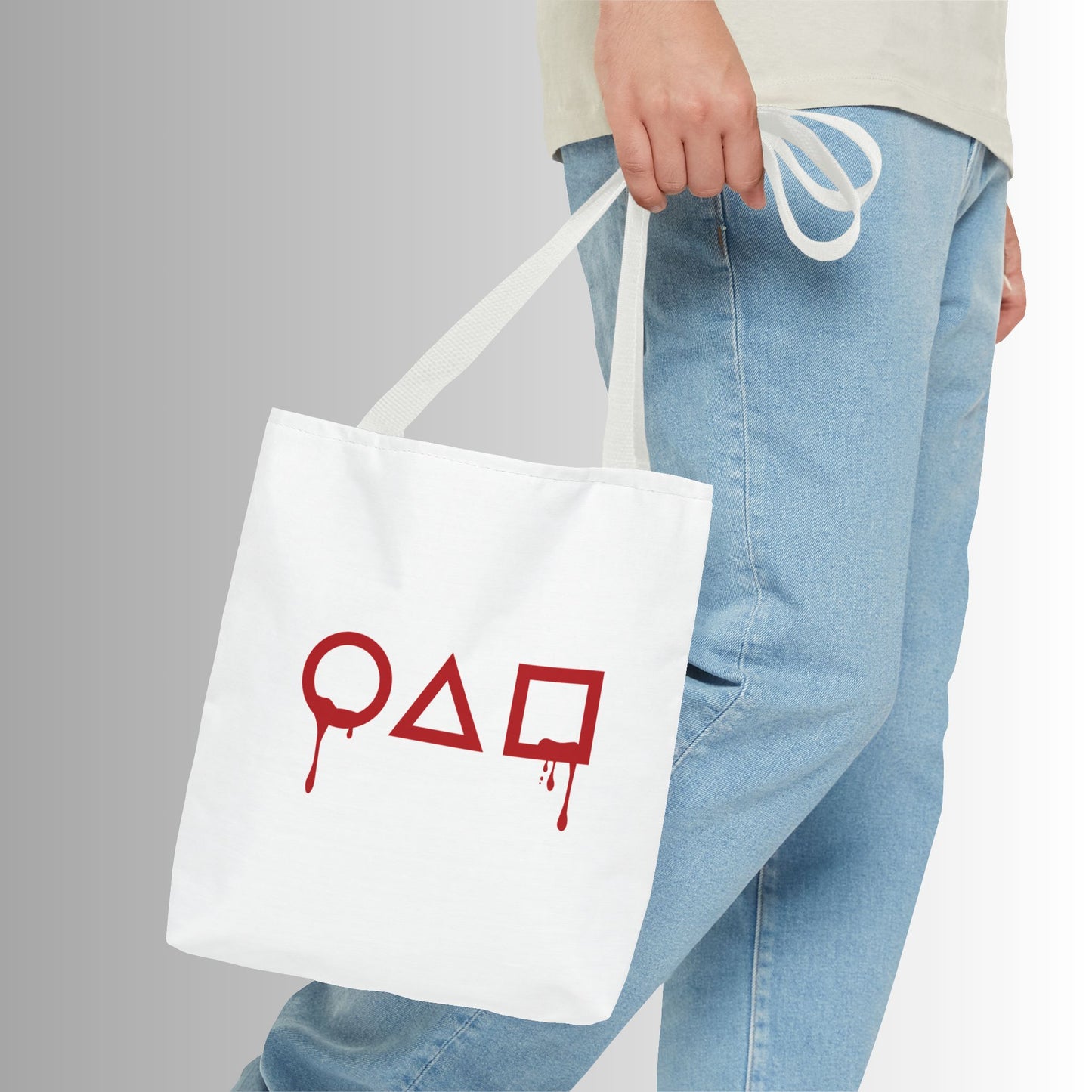 Squidgame Logo Tote Bag with Number 001