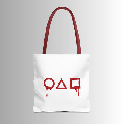 Squidgame Logo Tote Bag with Number 001