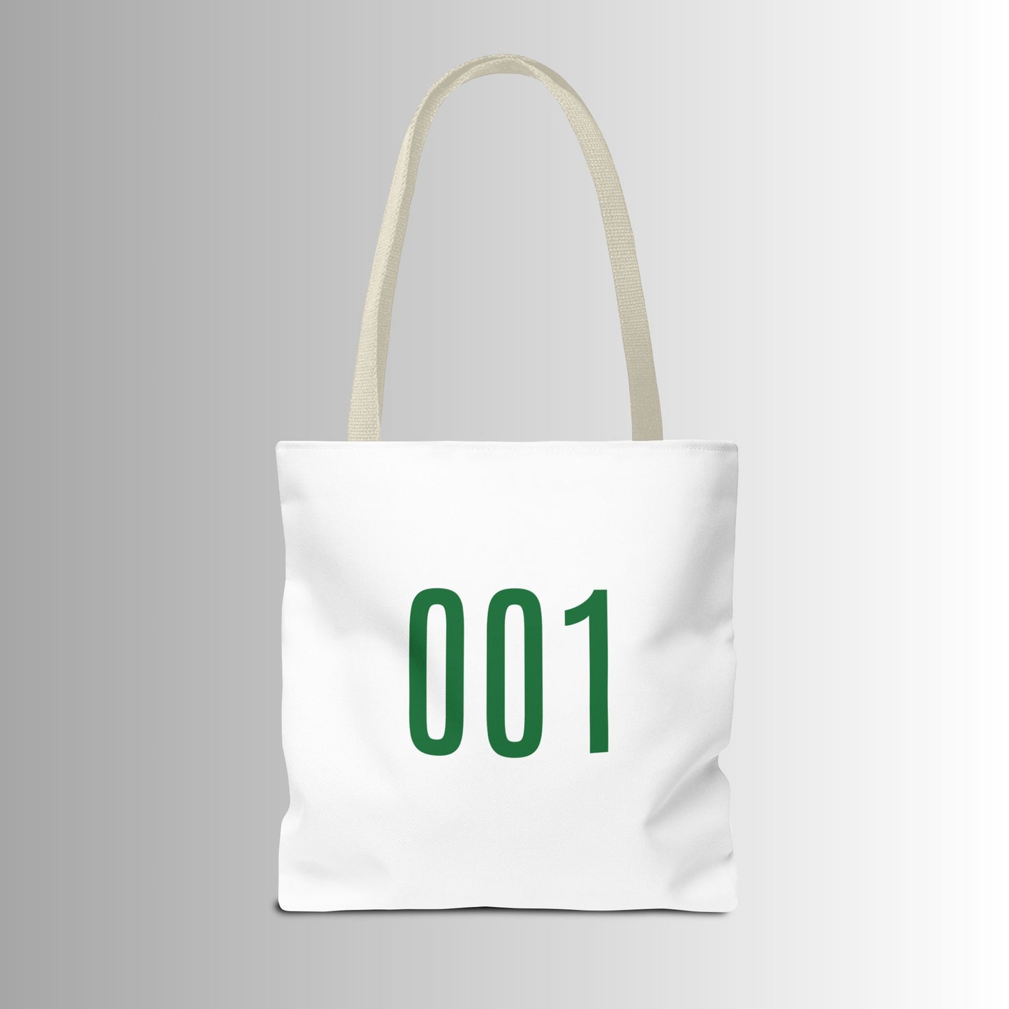 Squidgame Logo Tote Bag with Number 001