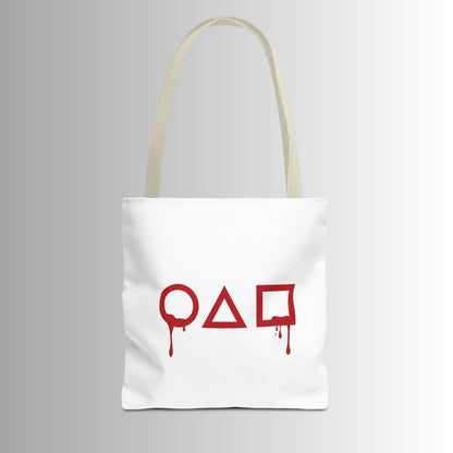 Squidgame Logo Tote Bag with Number 001