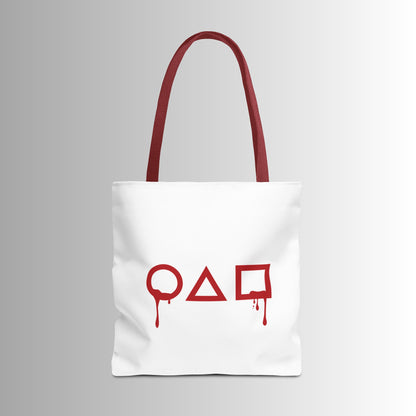 Squidgame Logo Tote Bag with Number 001