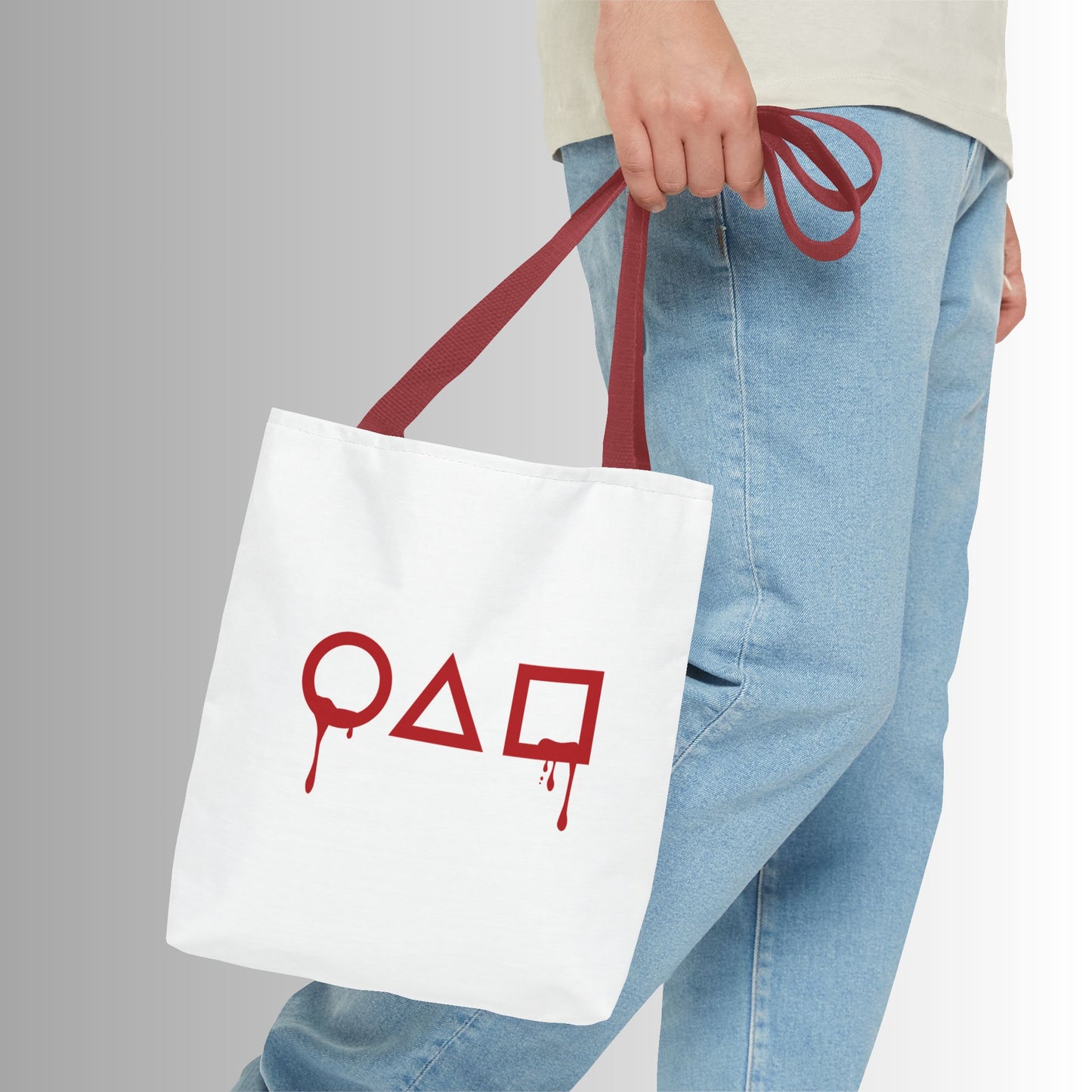 Squidgame Logo Tote Bag with Number 001