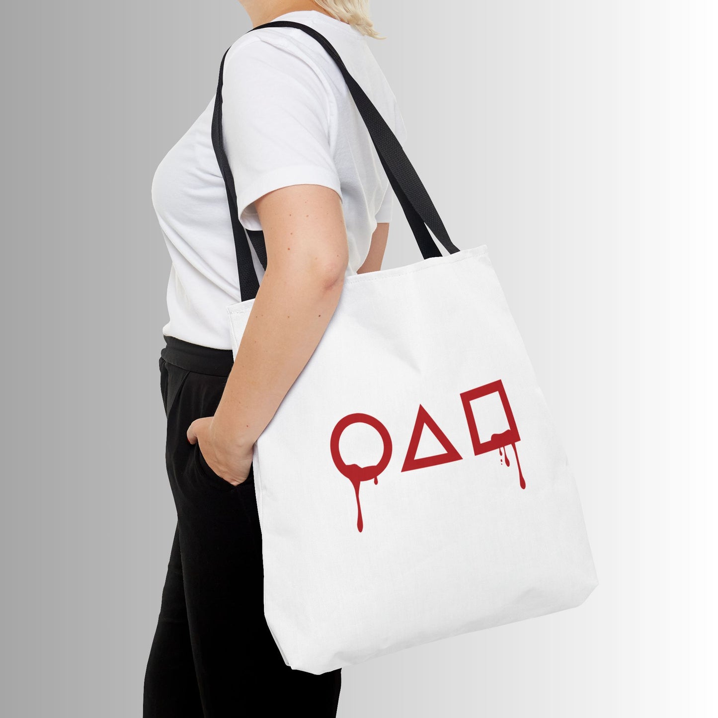 Squidgame Logo Tote Bag with Number 001