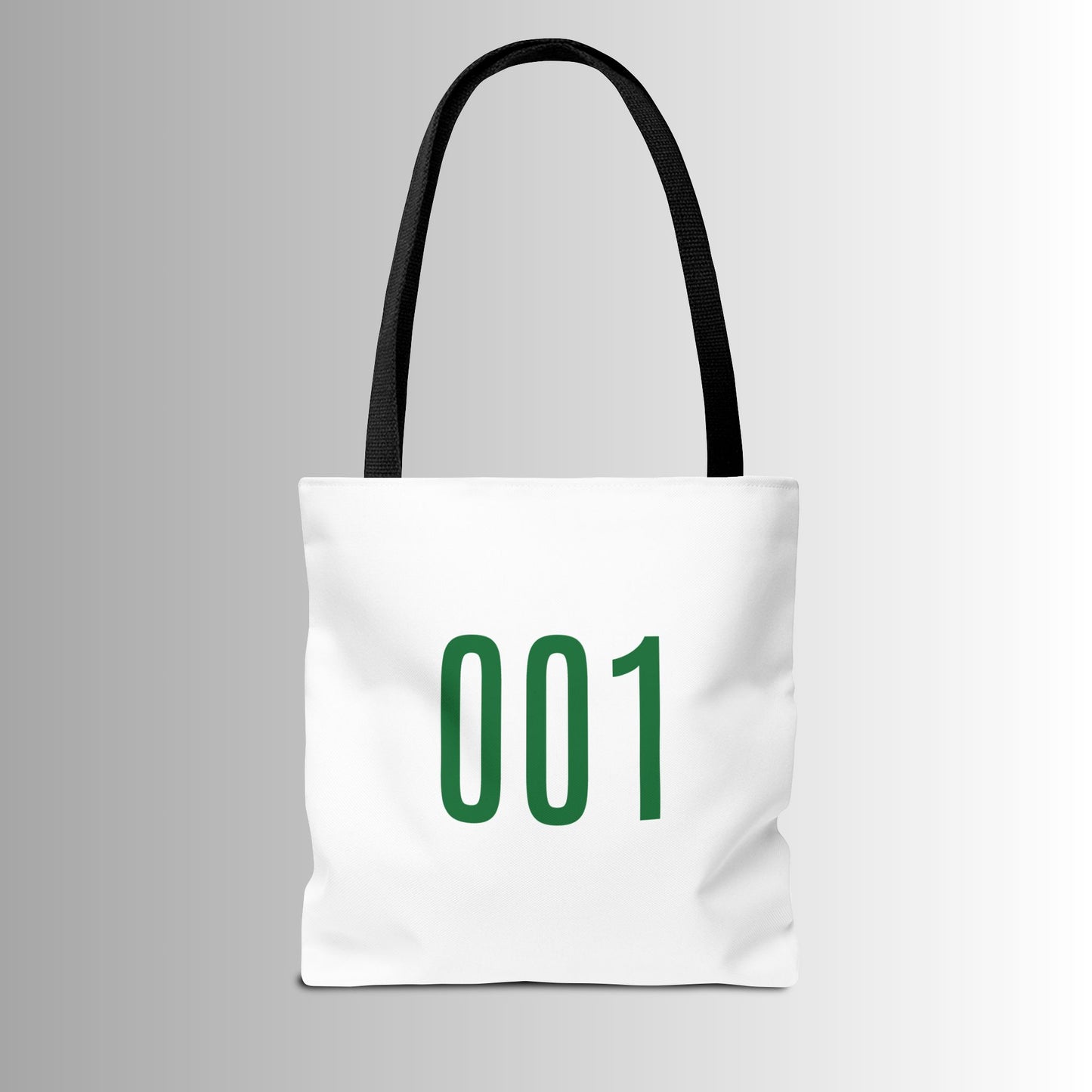 Squidgame Logo Tote Bag with Number 001