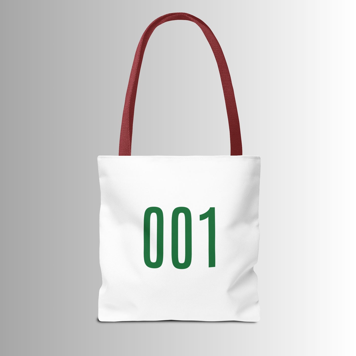 Squidgame Logo Tote Bag with Number 001