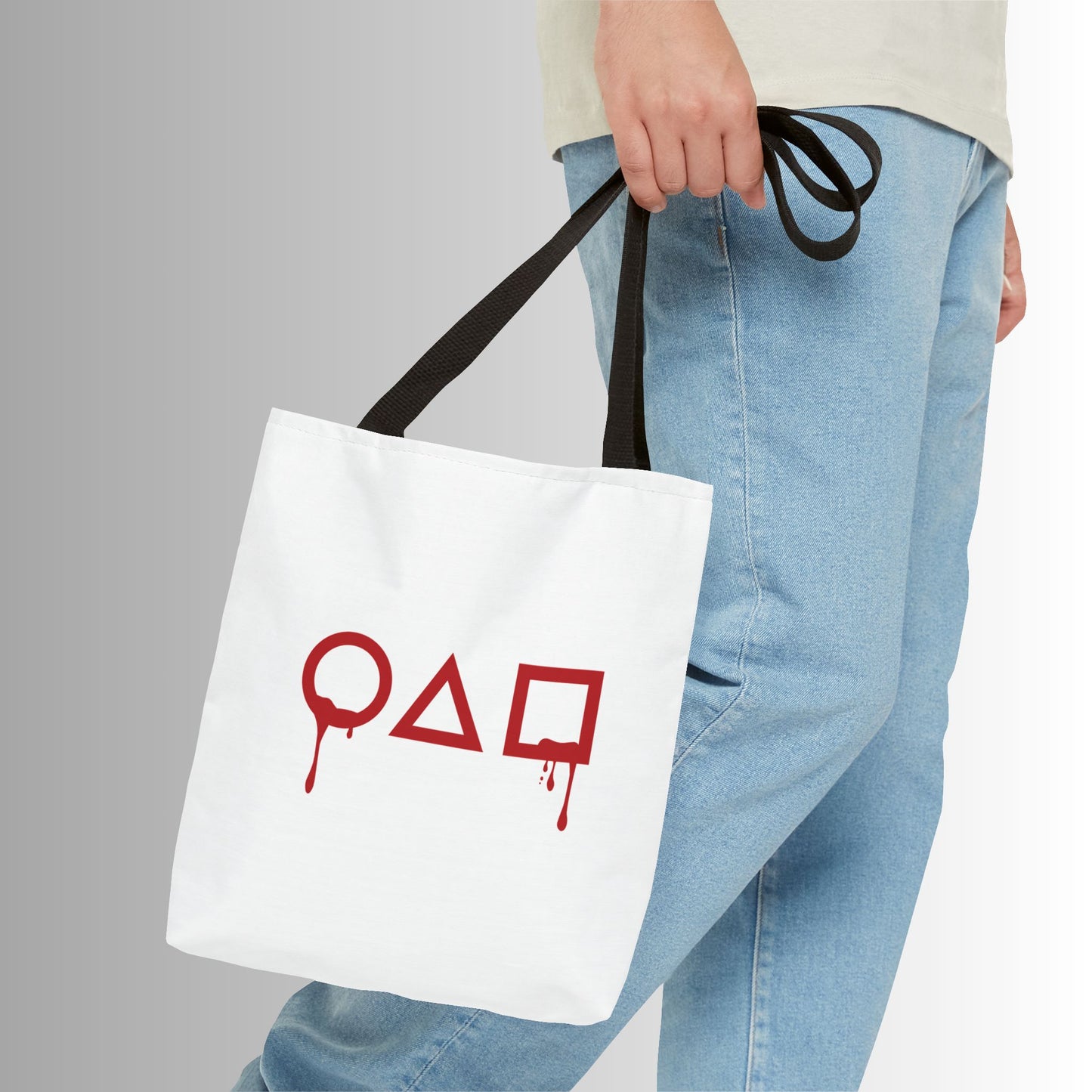 Squidgame Logo Tote Bag with Number 001