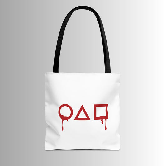 Squidgame Logo Tote Bag with Number 001